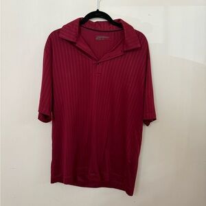 Nike Men's Deep Red Polo Shirt